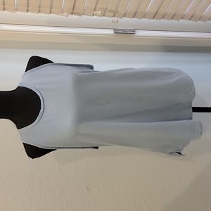 Nike work out tank blue gray